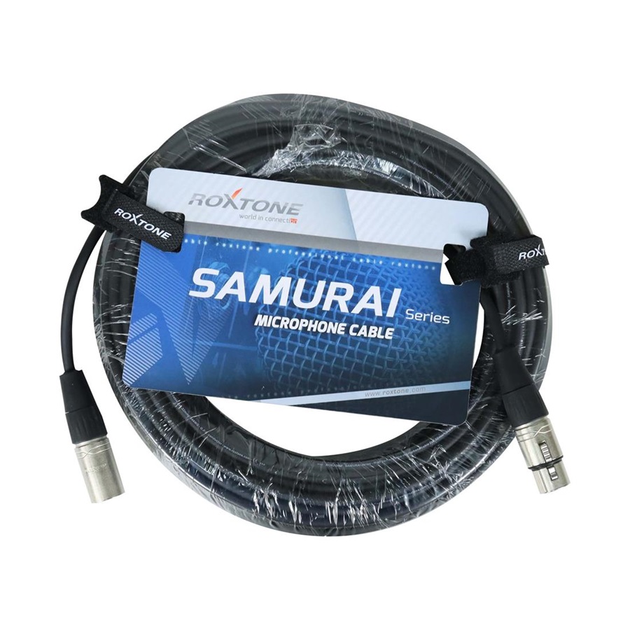 CABLE ROXTONE PARA MICROFONO SMXJ260L20-PB 20MTS XLR-XLR